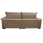 Sofá Retrátil E Reclinável 2,72m Molas Ensacadas Cama Inbox A