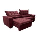 Sofá Retrátil E Reclinável 2,75m Cama Inbox Big Fresh Com Sof