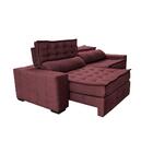 Sofá Retrátil E Reclinável 2,75m Cama Inbox Big Puffer Com So