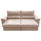 Sofá Retrátil E Reclinável 2,75m Molas Ensacadas Cama Inbox B