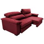 Sofá Retrátil E Reclinável 2,75m Molas Ensacadas Cama Inbox B