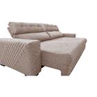 Sofá Retrátil E Reclinável 2,75m Molas Ensacadas Cama Inbox S