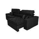 Sofá Retrátil E Reclinável 2,92m Com Molas Cama Inbox Estilo