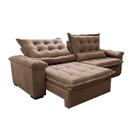 Sofá Retrátil E Reclinável 2,95m Cama Inbox Big Fresh Com Sof