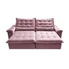 Sofá Retrátil E Reclinável 2,95m Cama Inbox Big Fresh Com Sof