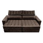 Sofá Retrátil E Reclinável 2,95m Cama Inbox Big Star Com Soft