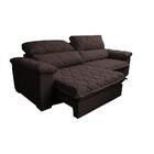 Sofá Retrátil E Reclinável 2,95m Molas Ensacadas Cama Inbox B