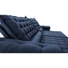 Sofá Retrátil E Reclinável 2,95m Molas Ensacadas Cama Inbox B