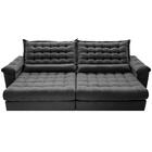 Sofá Retrátil E Reclinável 2,95m Molas Ensacadas Cama Inbox B