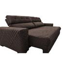 Sofá Retrátil E Reclinável 2,95m Molas Ensacadas Cama Inbox S