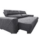 Sofá Retrátil E Reclinável 2,95m Molas Ensacadas Cama Inbox S