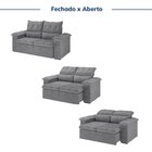 Sofá Retrátil E Reclinável 200cm Cupuaçu Cabecasa Madeiraorig