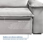 Sofá Retrátil E Reclinável 200cm Cupuaçu Cabecasa Madeiraorig