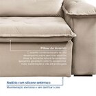 Sofá Retrátil E Reclinável 200cm Cupuaçu Cabecasa Madeiraorig