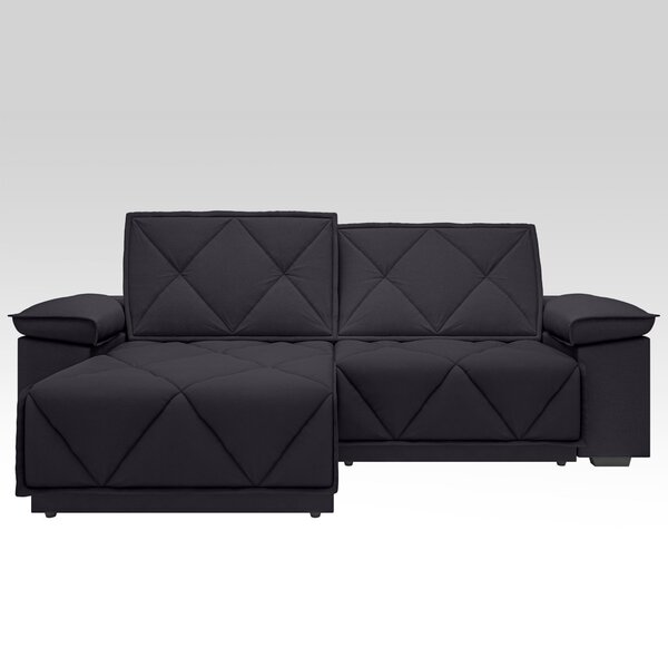 Sofá Retrátil E Reclinável 200cm Velosuede Tamisa Yescasa Pre