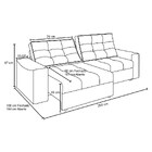 Sofá Retrátil E Reclinável 202cm 2 Lugares Colorado Plus M08