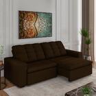 Sofa Retratil E Reclinavel 210 Cm Max Veludo Moll