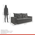 Sofá Retrátil E Reclinável 210cm 3 Lugares M105 Martins Estof