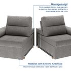 Sofá Retrátil E Reclinável 210cm Botero Cabecasa Madeiraorigi