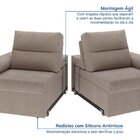 Sofá Retrátil E Reclinável 210cm Botero Cabecasa Madeiraorigi