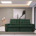 Sofá Retrátil E Reclinável 224cm Sala De Estar Cubic Suede Ve