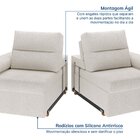 Sofá Retrátil E Reclinável 230cm Botero Cabecasa Madeiraorigi