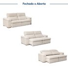 Sofá Retrátil E Reclinável 230cm Botero Cabecasa Madeiraorigi