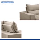 Sofá Retrátil E Reclinável 230cm Martinho Boucle Bege