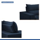 Sofá Retrátil E Reclinável 230cm Martinho Veludo Azul