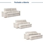 Sofá Retrátil E Reclinável 250cm Botero Cabecasa Madeiraorigi