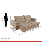 Sofá Retrátil E Reclinável 250cm M183