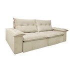 Sofa Retratil E Reclinavel 250cm Manchester  Marfim