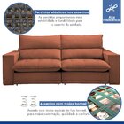 Sofá Retrátil E Reclinável 250cm Martinho Boucle Yescasa Terr