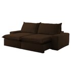 Sofá Retrátil E Reclinável 250cm Noah Marrom