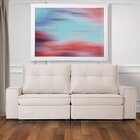 Sofá Retrátil E Reclinável 250cm Versalhes Living Marfim