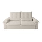 Sofá Retrátil E Reclinável 270 Cm Porto Belo Natural