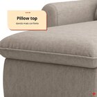 Sofá Retrátil E Reclinável 270cm Cúbica Pietro Bege