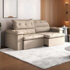 Sofá Retrátil E Reclinável 270cm Cupuaçu Cabecasa Madeiraorig