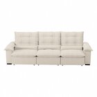 Sofá Retrátil E Reclinável 290 Cm Porto Belo Natural