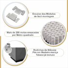 Sofa Retratil E Reclinavel 290cm Manchester  Cinza