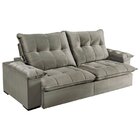 Sofa Retratil E Reclinavel 290cm Vicenza  Bege