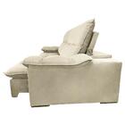 Sofá Retrátil E Reclinável 290cm Vicenza Zênett Estofados