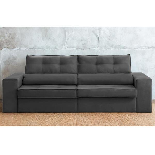 Sofá Retrátil E Reclinável 2 Lugares 1,50m Com Molas Milão Su