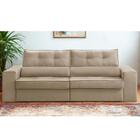 Sofá Retrátil E Reclinável 2 Lugares 1,70m Com Molas Milão Su