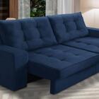 Sofá Retrátil E Reclinável 2 Lugares 1,90m Com Molas Madrid S