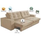 Sofá Retrátil E Reclinável 2 Lugares 1,90m Com Molas Marcela