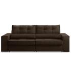 Sofá Retrátil E Reclinável 2 Lugares 1,90m Com Molas Milão Su