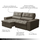 Sofá Retrátil E Reclinável 2 Lugares 180cm Welton Veludo Cast