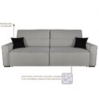 Sofa Retratil E Reclinavel 2 Lugares 210cm Em Linho Romano  B