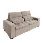 Sofá Retrátil E Reclinável 2 Lugares 220cm Essence Bege
